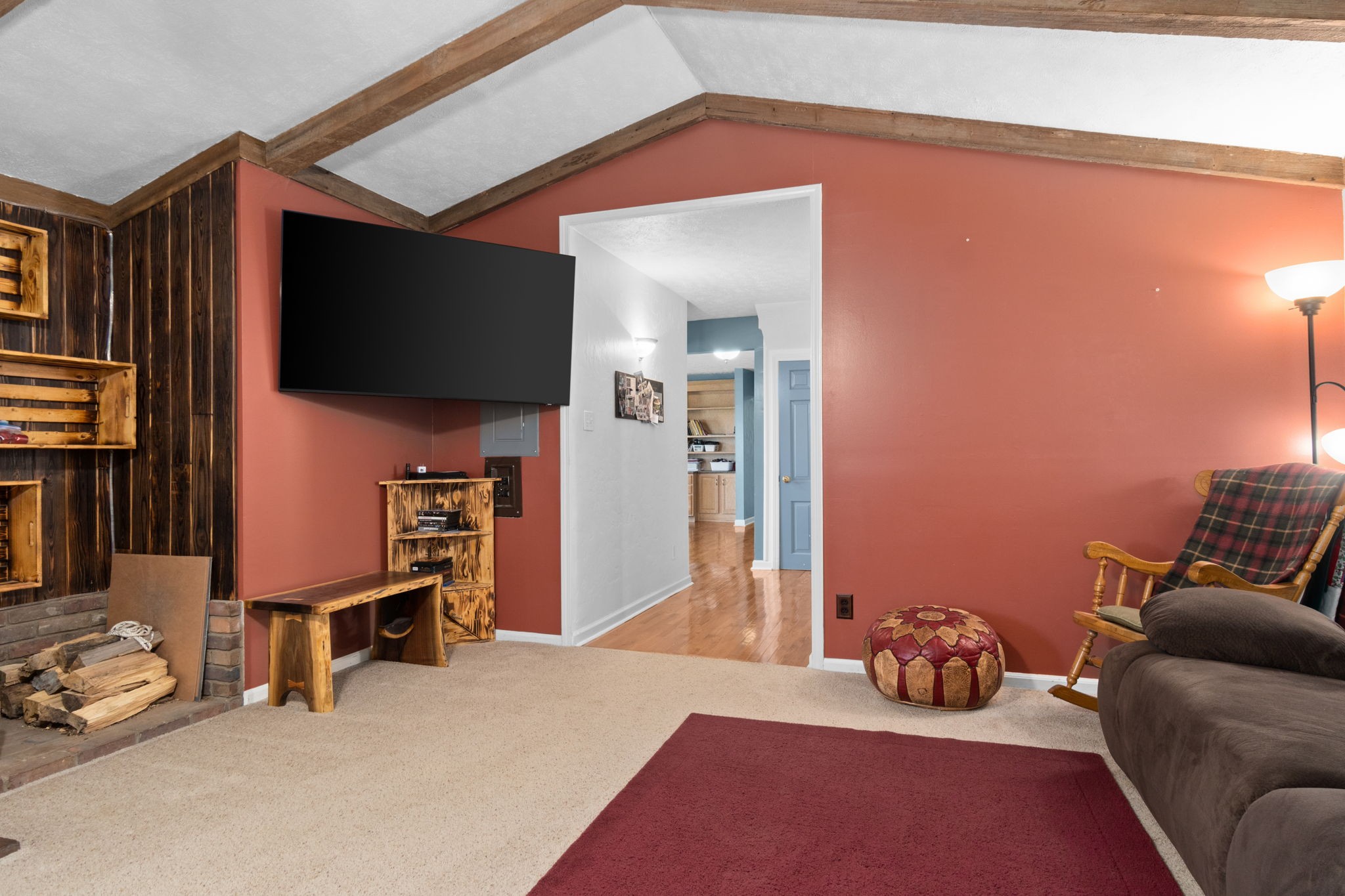 5150 Cadiz Road Hopkinsville, KY 42240 - Photo 21 of 45 a room with furniture and a flat screen tv
