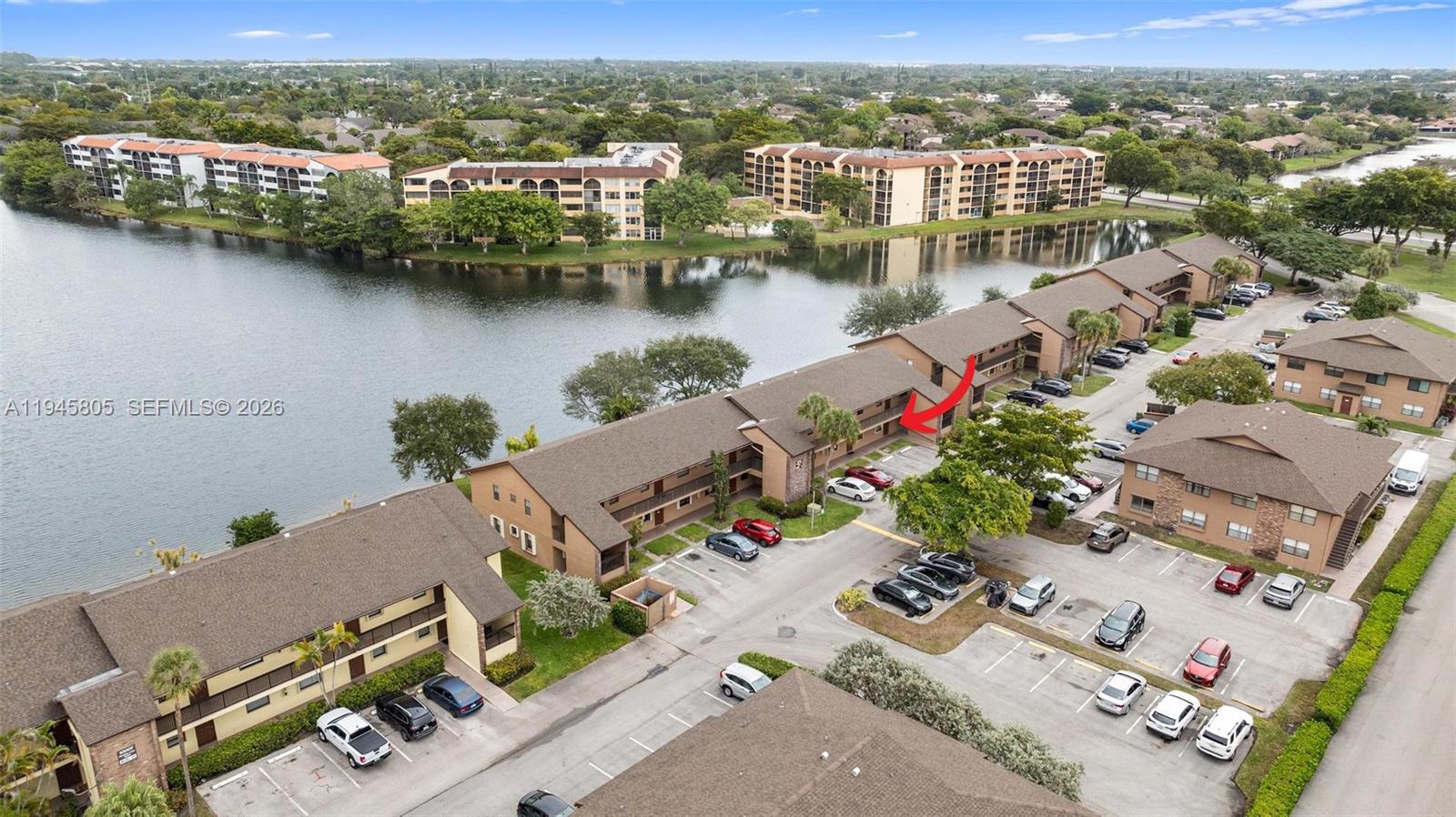 10005 Winding Lake Road, Unit 106 Sunrise, FL 33351 - Photo 33 of 41 an aerial view of a city with lake view