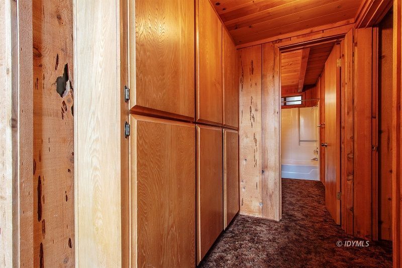 25390 Shadow Oaks Idyllwild, CA 92549 - Photo 20 of 39 a view of a bathroom with a glass door shower and a sink