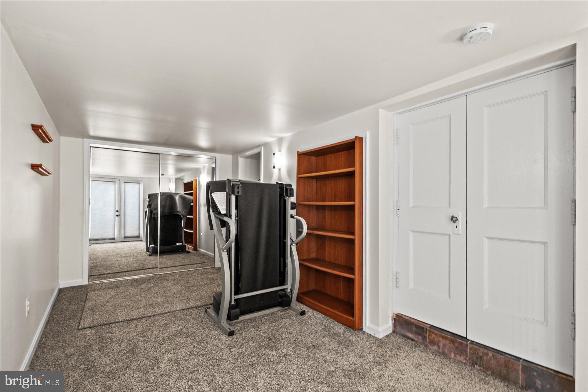 307 East Glebe Road Alexandria, VA 22305 - Photo 41 of 52 Bedroom #4 with built-ins and egress