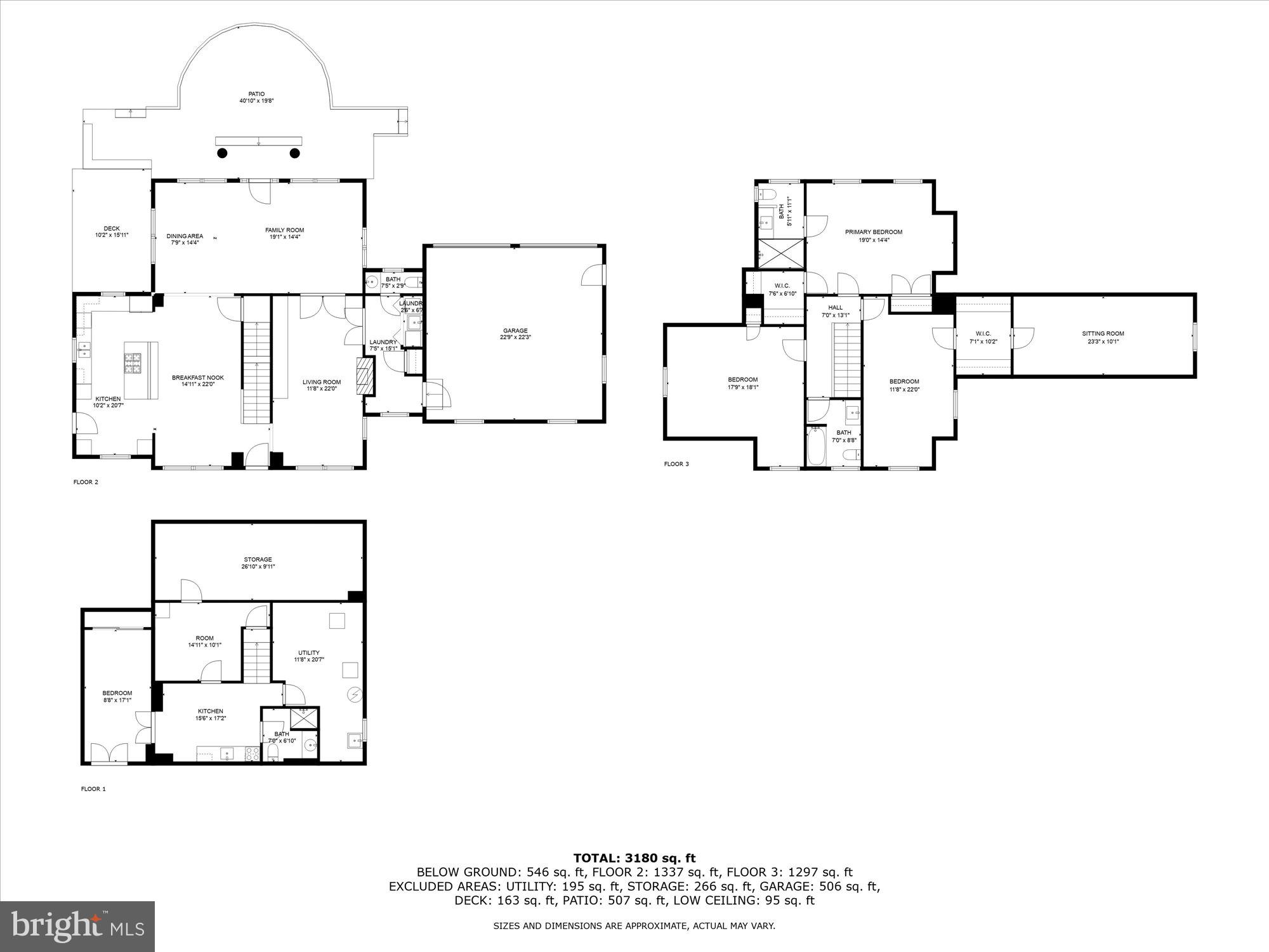 307 East Glebe Road Alexandria, VA 22305 - Photo 52 of 52 Entire house floor plan