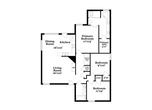 a picture of a bench in front of a wall