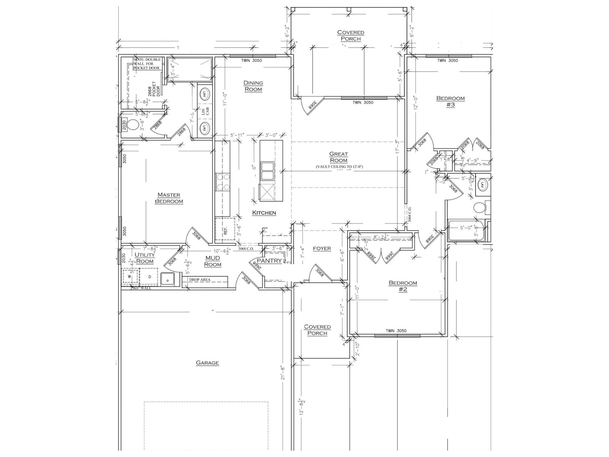 370 Dugout Road Summertown, TN 38483 - Photo 3 of 4 a bathroom with a sink vanity and a mirror