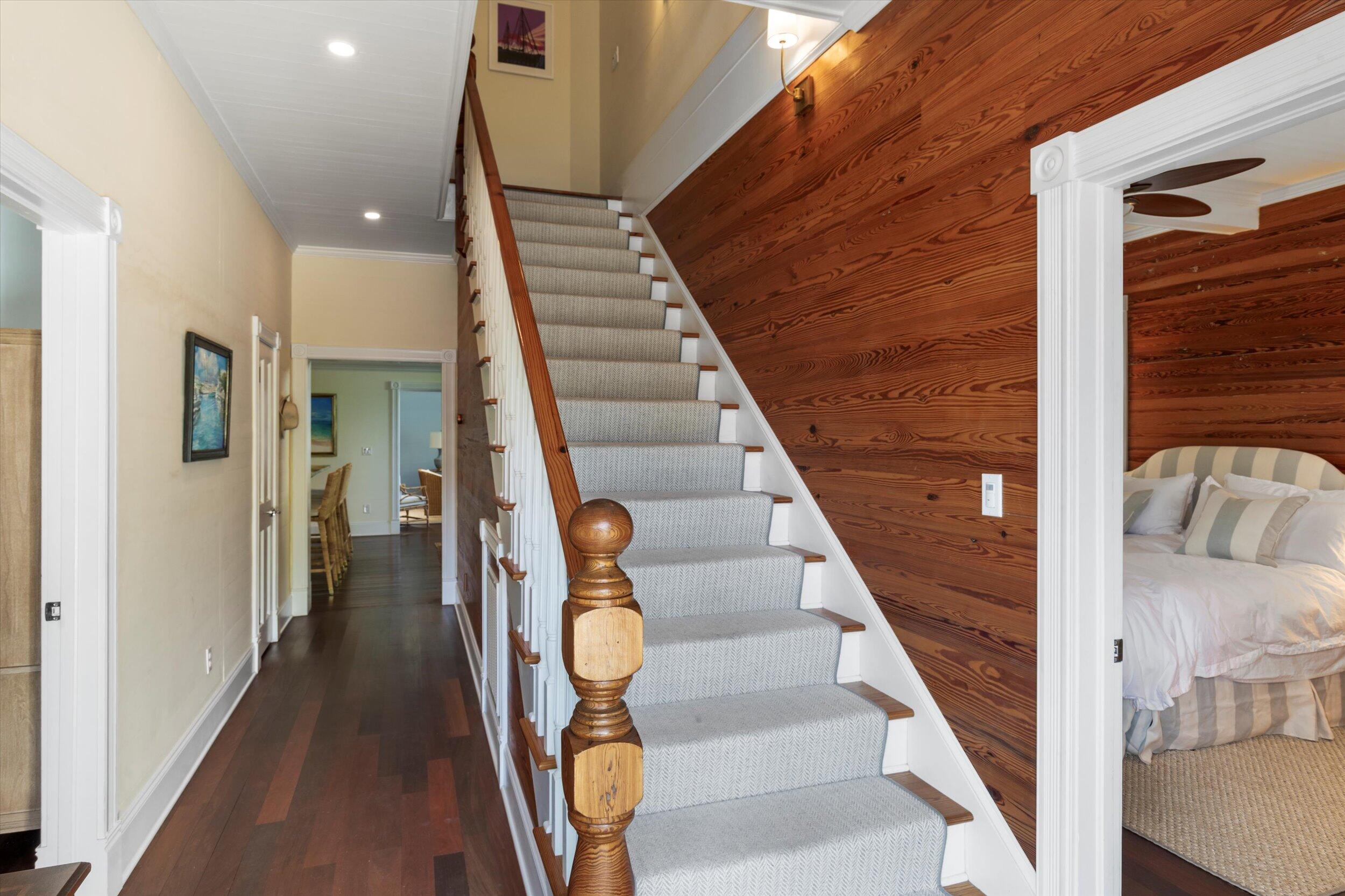 709 Eaton Street Key West, FL 33040 - Photo 26 of 37 a view of entryway and hall with wooden floor