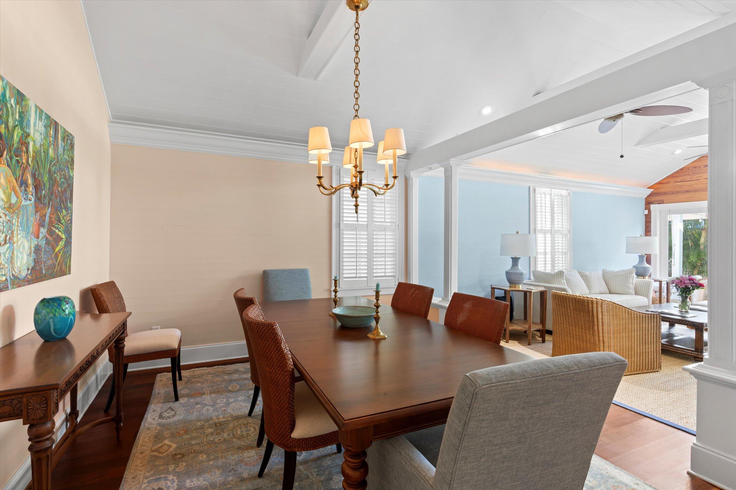 709 Eaton Street Key West, FL 33040 - Photo 9 of 37 a dining room with furniture and window