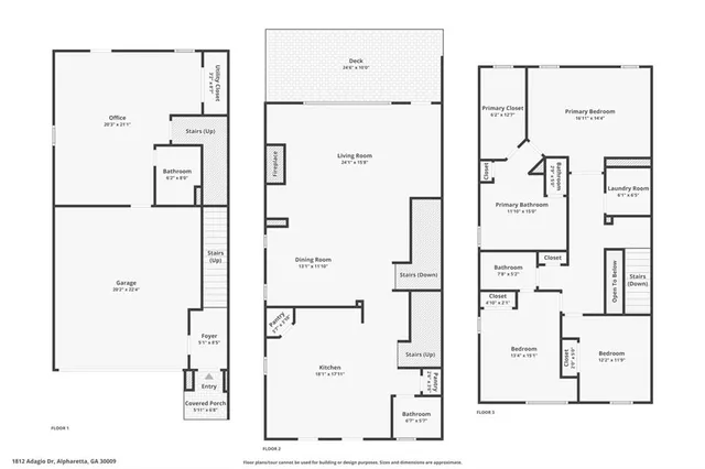 $650,000 | 1812 Adagio Drive, Alpharetta, GA 30009