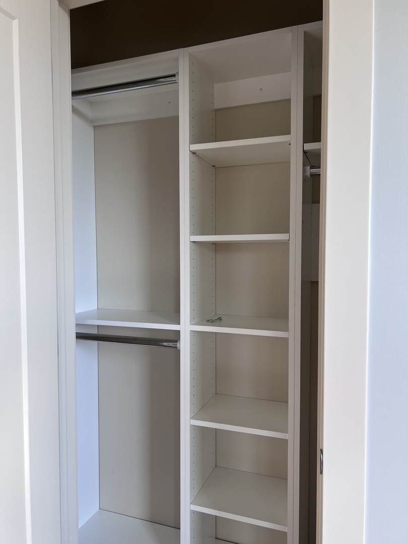1208 East 64th Street, Unit 2B Chicago, IL 60637 - Photo 14 of 19 a view of walk in closet with empty racks