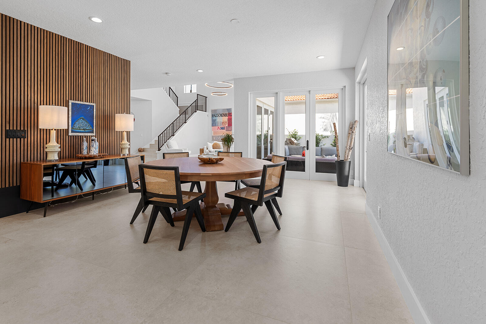 4267 Northwest 65th Place Boca Raton, FL 33496 - Photo 11 of 80 a view of a dining room with furniture window and wooden floor