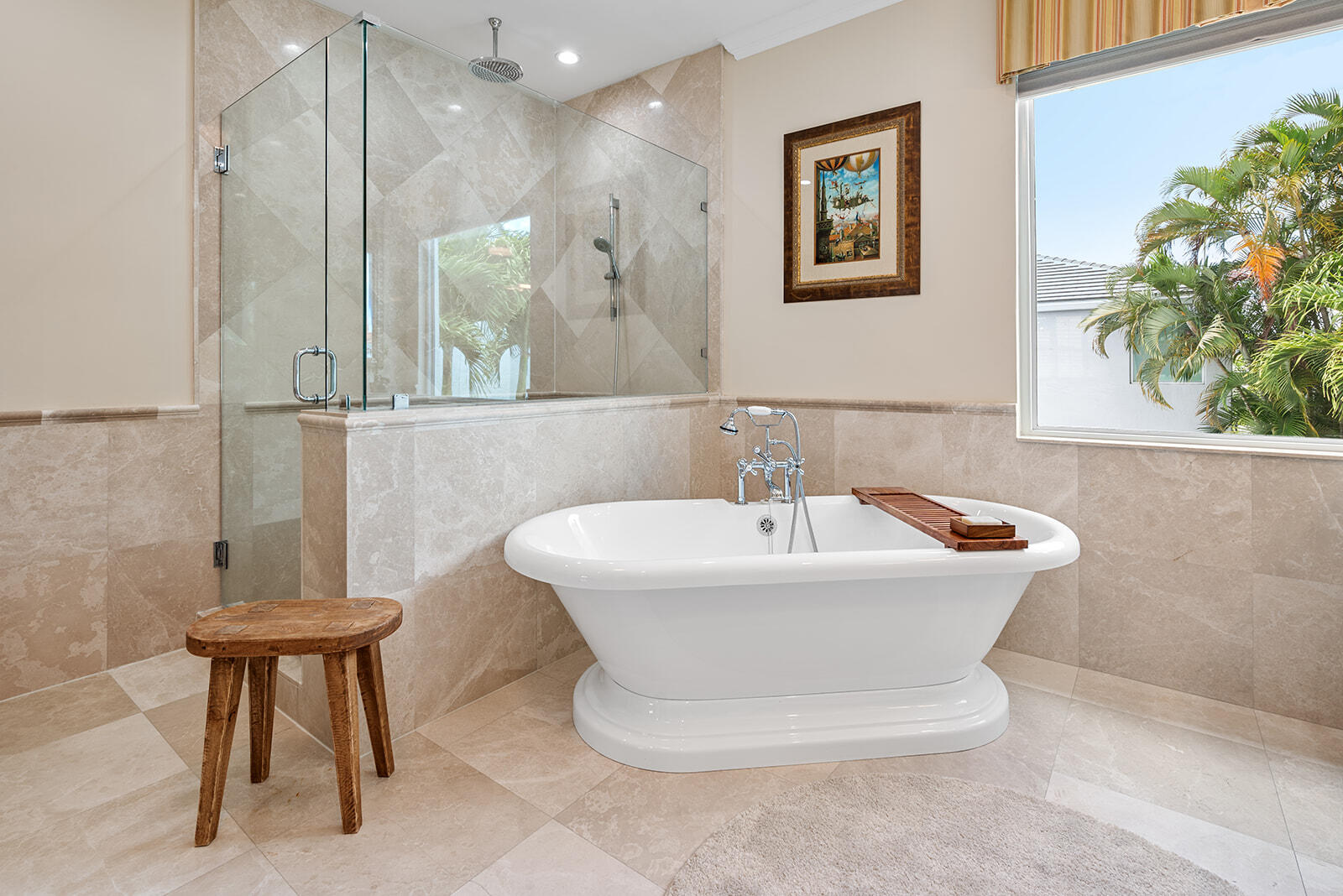 4267 Northwest 65th Place Boca Raton, FL 33496 - Photo 40 of 80 a bathroom with a sink and a mirror