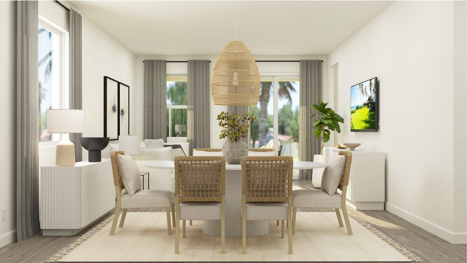 5729 Graceful Way Delray Beach, FL 33484 - Photo 5 of 11 PBH_1452_Rend_Cypress_DiningRoom_2of2_F1