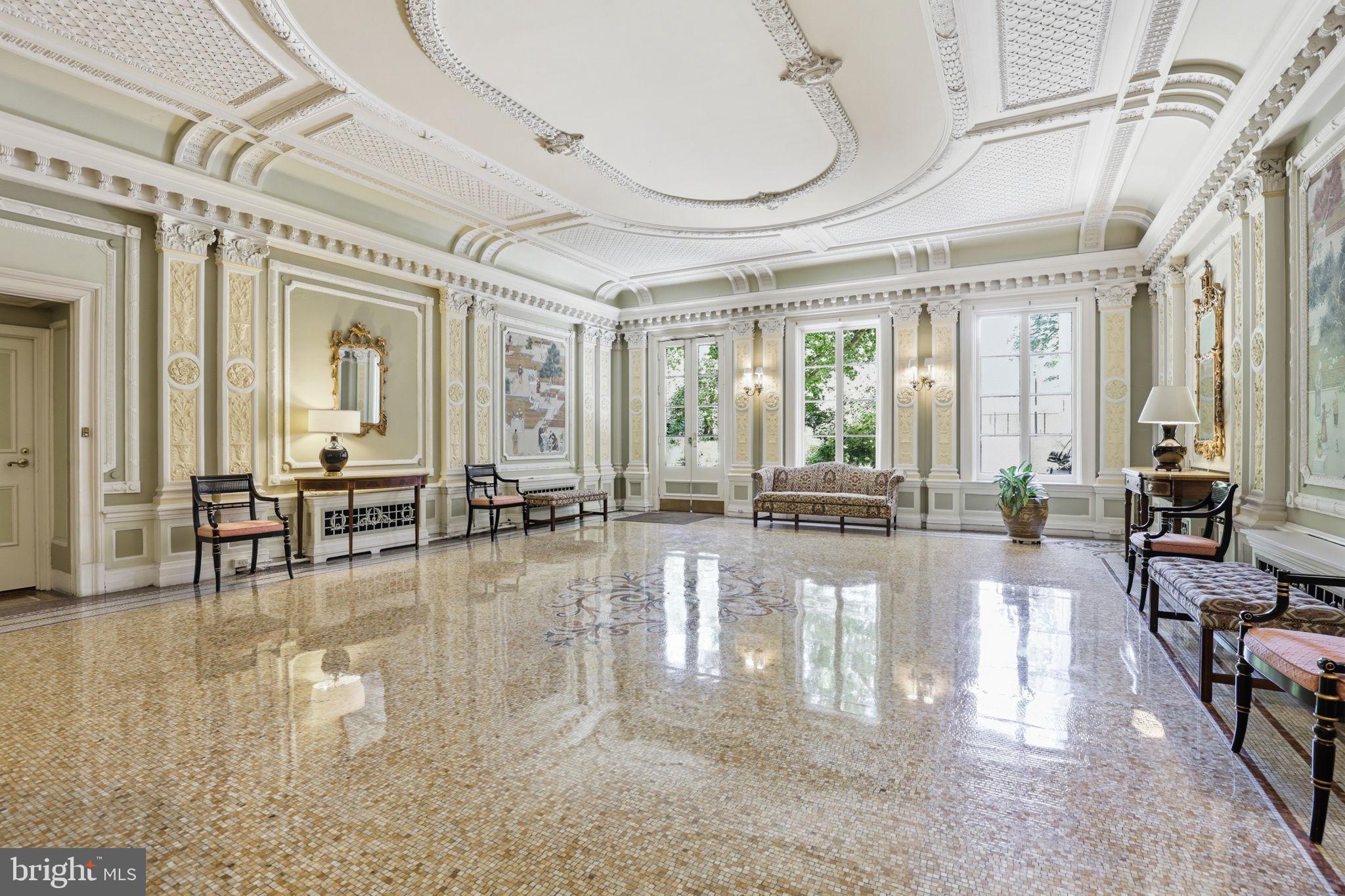 2022 Columbia Road Northwest, Unit 412 Washington, DC 20009 - Photo 25 of 30 Marble sitting room can be reserved for events