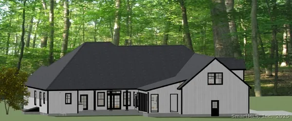 a house view with a outdoor space