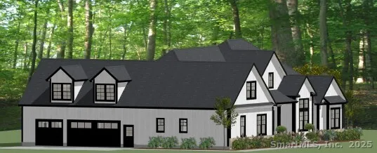 front view of a house with a small yard