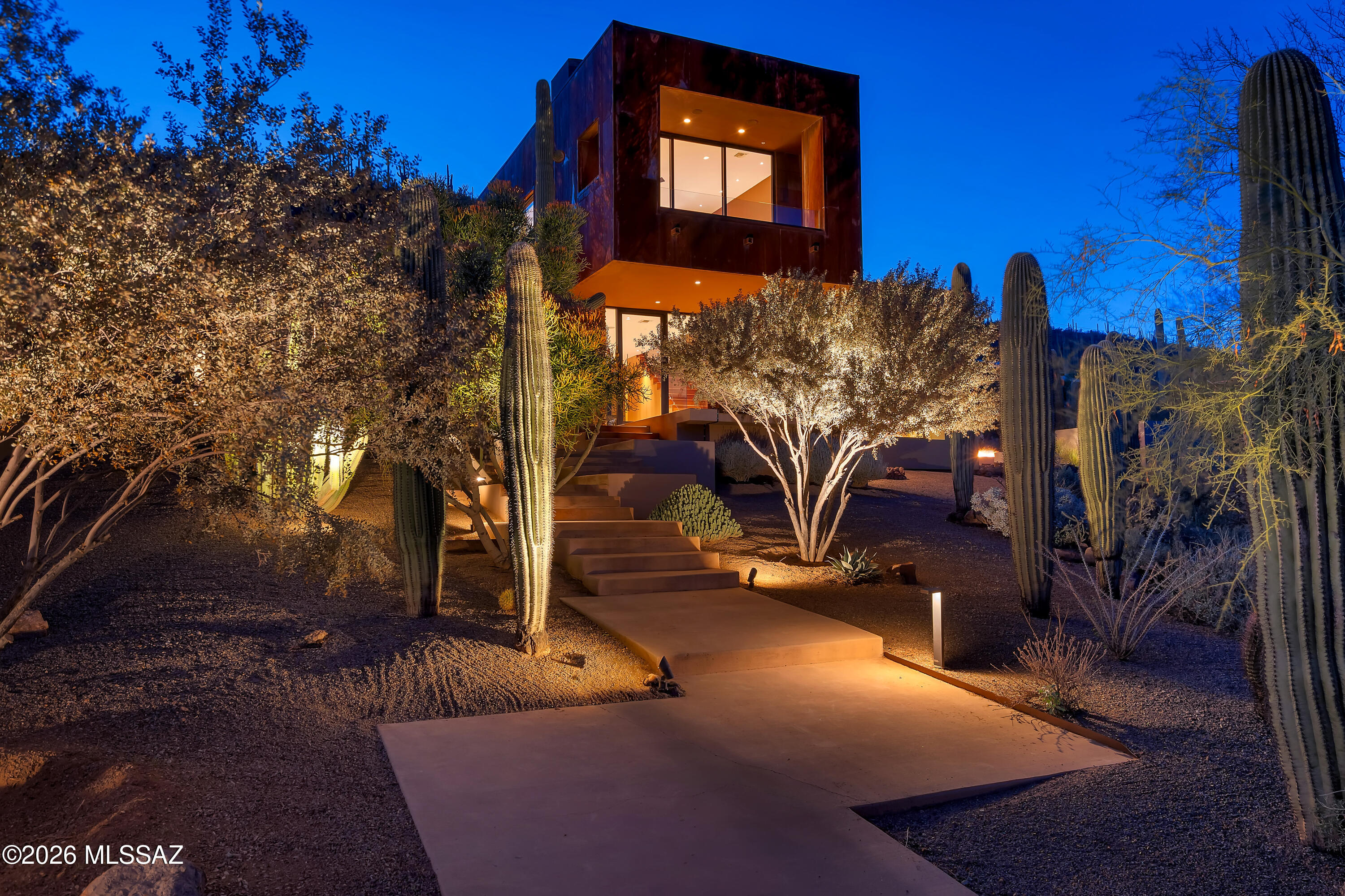 9971 North Silverbell Road Marana, AZ 85653 - Photo 1 of 34 a view of a house with a yard