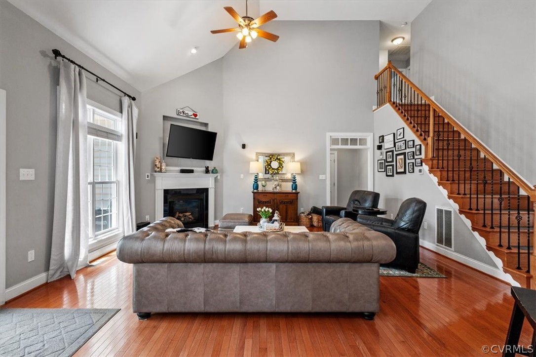 14701 Yarcombe Road Midlothian, VA 23112 - Photo 17 of 44 a living room with furniture and a flat screen tv