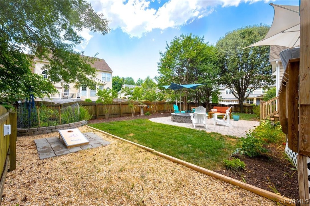 14701 Yarcombe Road Midlothian, VA 23112 - Photo 33 of 44 a park view with a bench