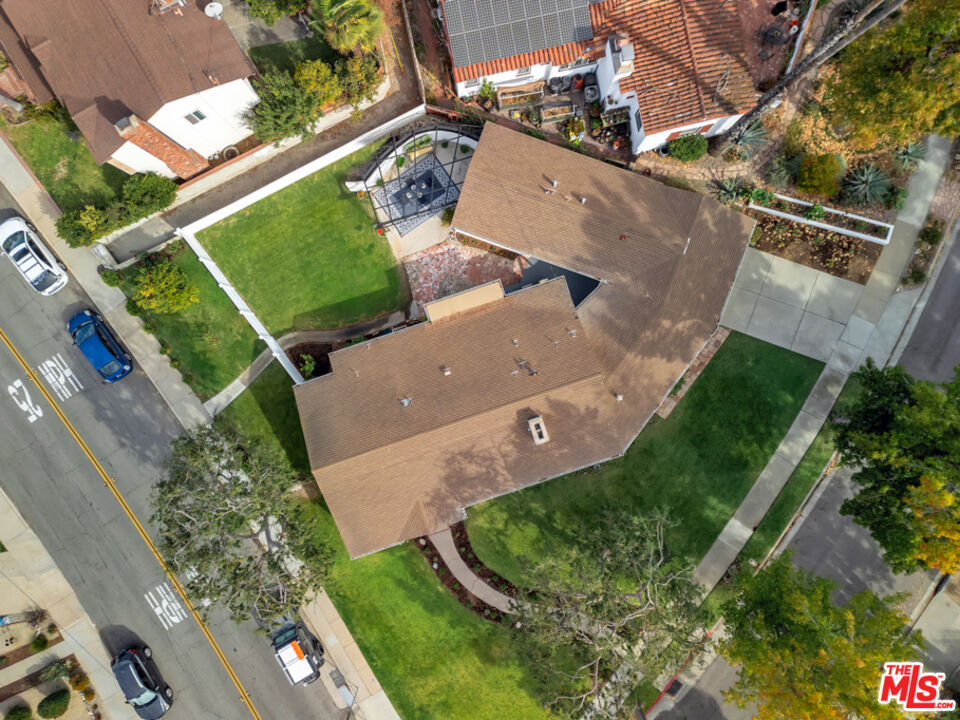 1901 Montecito Drive Glendale, CA 91208 - Photo 58 of 64 an aerial view of a house