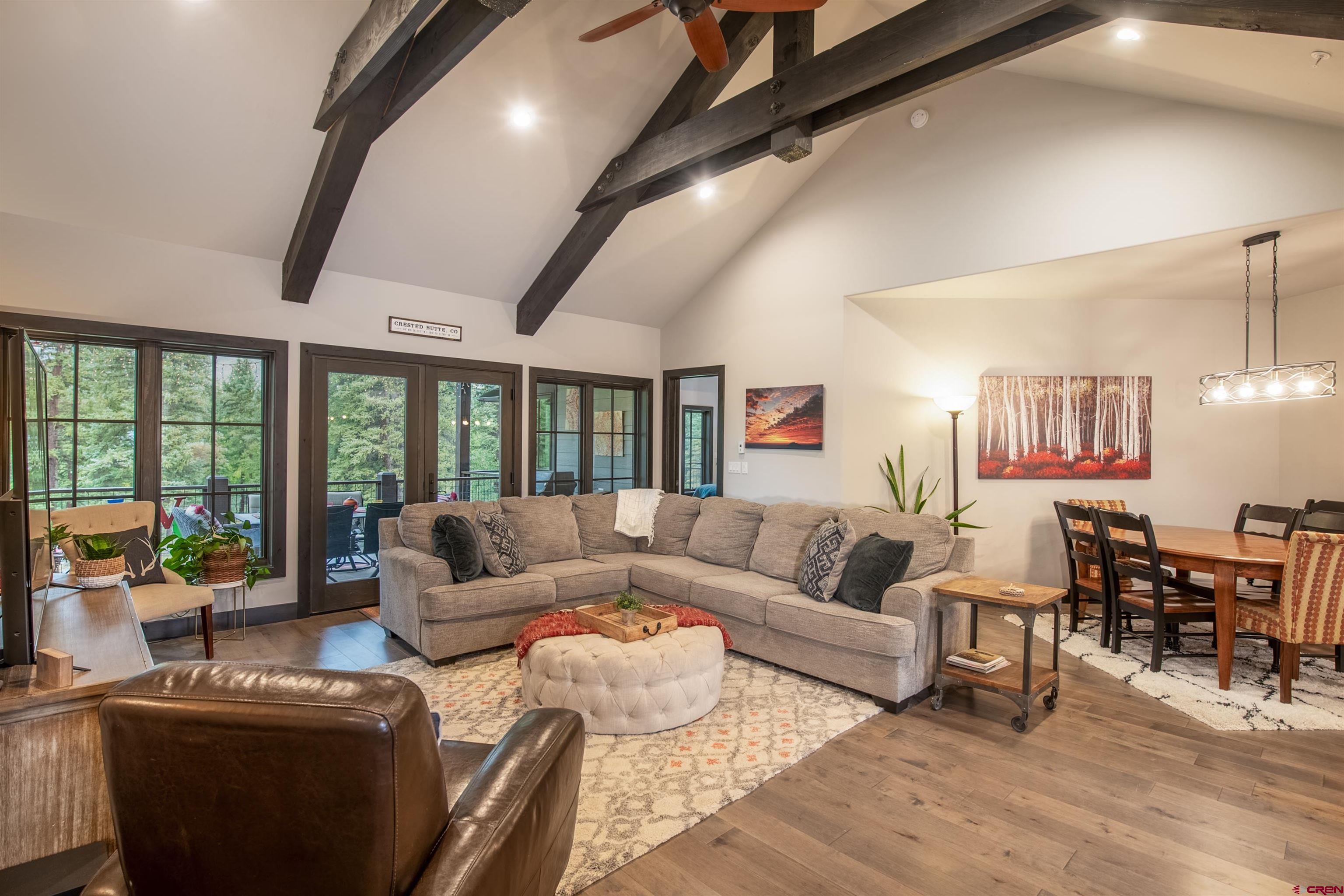 23 Jacquelyn Lane Crested Butte, CO 81224 - Photo 12 of 33 a living room with furniture and a large window