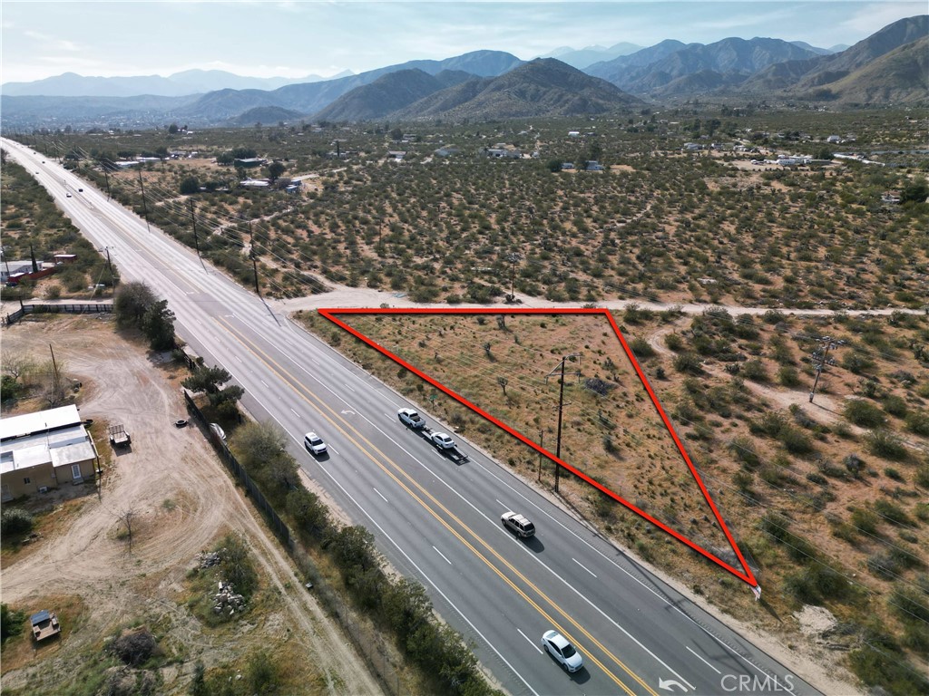 9825 Fobes Road Morongo Valley, CA 92256 - Photo 4 of 28 a view of a city with mountain