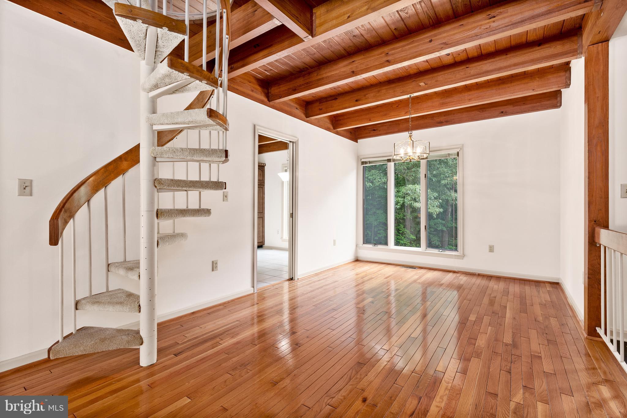 8484 Passapatanzy Road King George, VA 22485 - Photo 11 of 30 Delightful Spiral Staircase up to the Loft