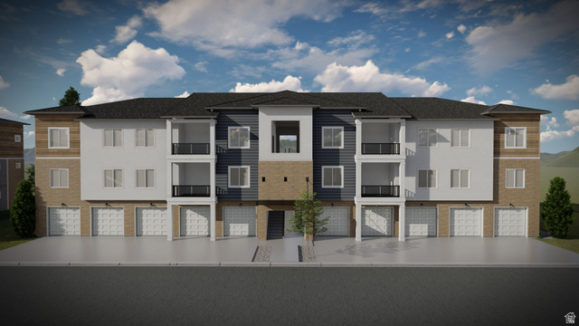4704 Olive Avenue, Unit V101 Mapleton, UT 84664 - Photo 4 of 5 View of property with a garage
