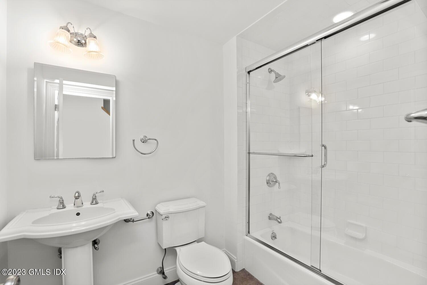 8 Rippowam Road, Unit B Cos Cob, CT 06807 - Photo 22 of 38 Lower Level Bathroom