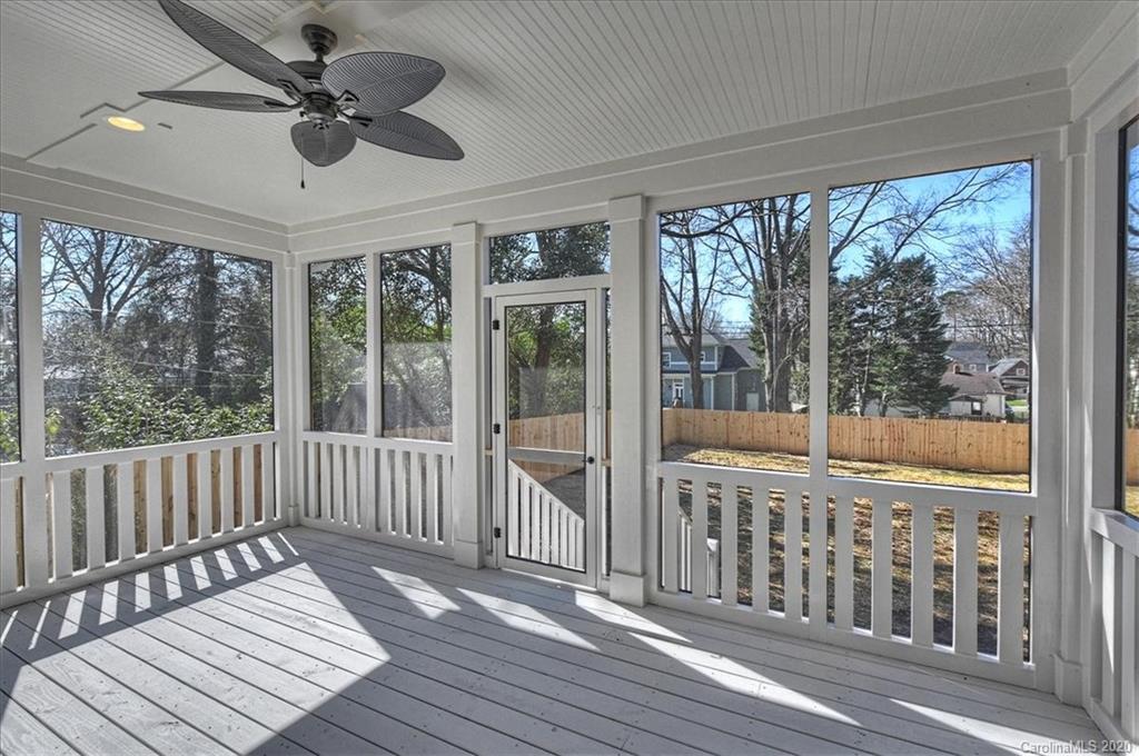 608 Marsh Road Charlotte, NC 28209 - Photo 29 of 31 a view of a balcony with wooden floor