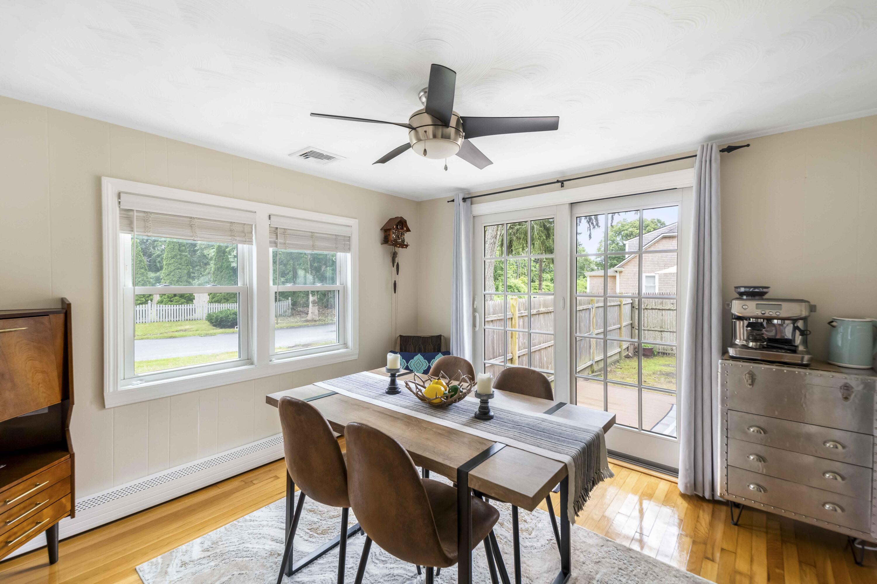 7 Arbeta Road Hyannis, MA 02601 - Photo 16 of 54 a view of a dining room with furniture window and outside view