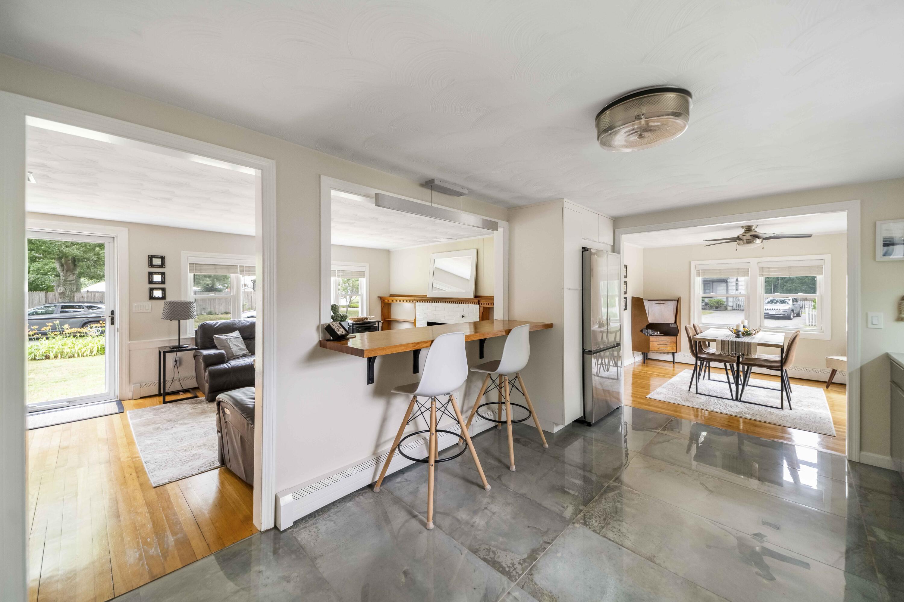 7 Arbeta Road Hyannis, MA 02601 - Photo 7 of 54 a view of a livingroom with furniture and a large window
