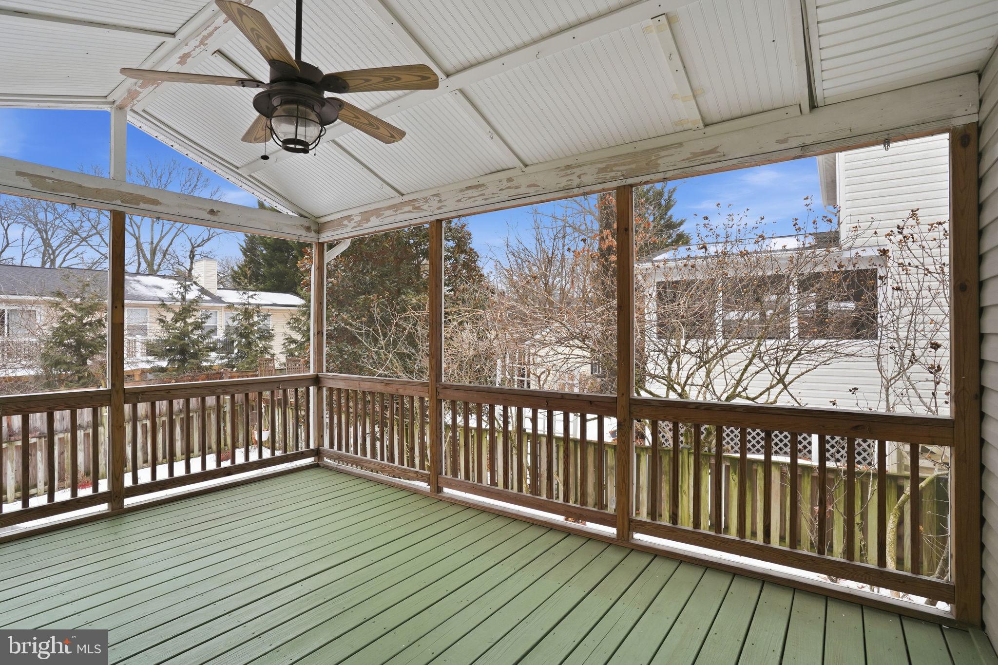 562 Whitney Road Severna Park, MD 21146 - Photo 17 of 20 Screened In Porch