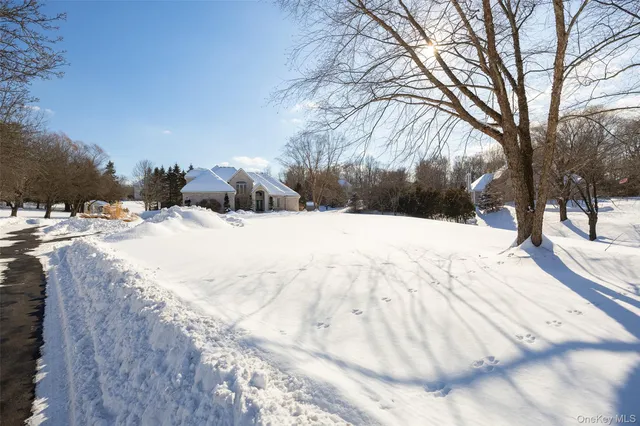 a view of outdoor space covered with snow