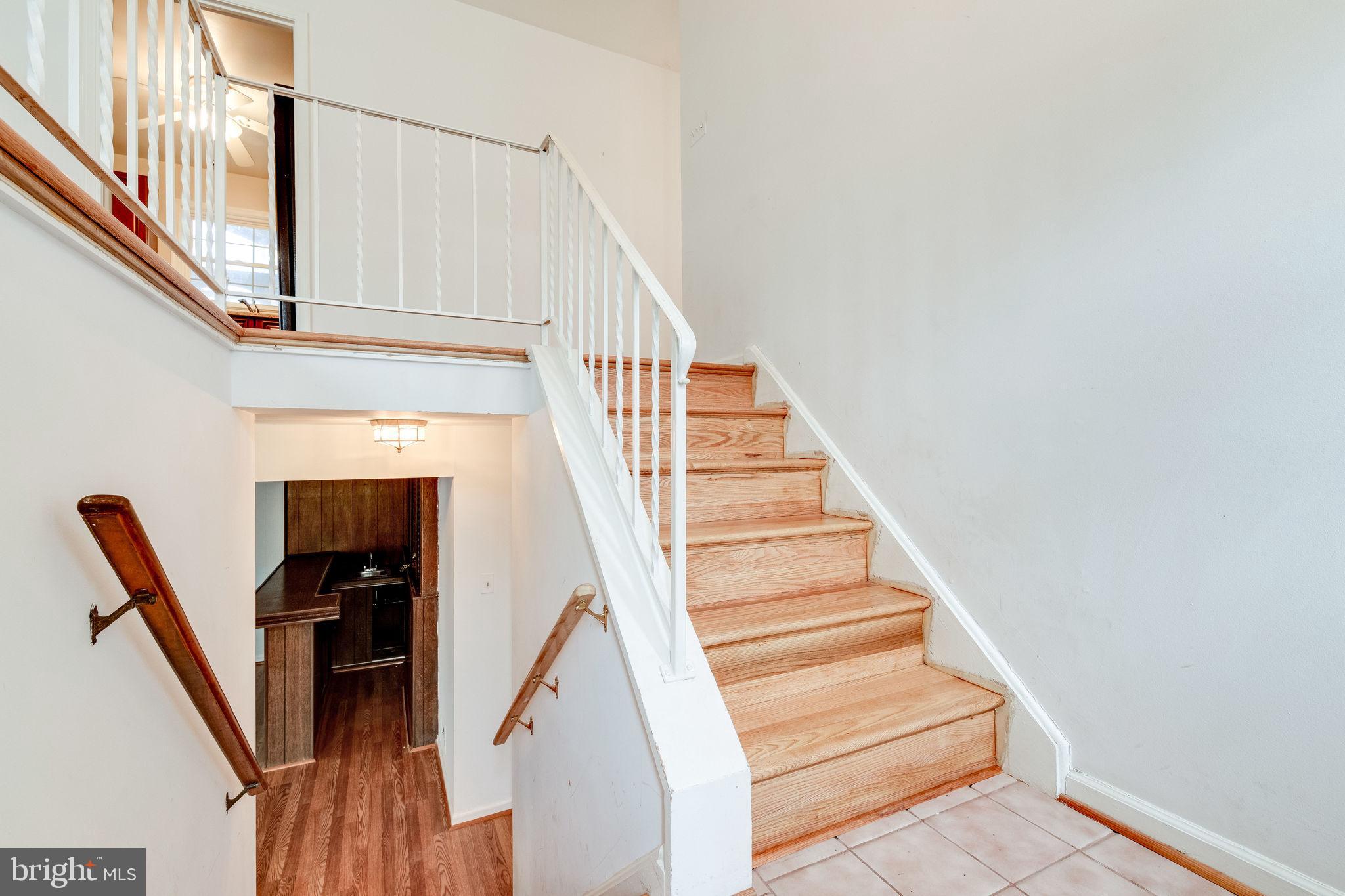 7723 Hayfield Road Alexandria, VA 22315 - Photo 3 of 28 Hardwood floors refinished on entire main level!