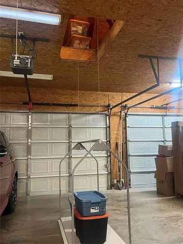 a view of storage and utility room