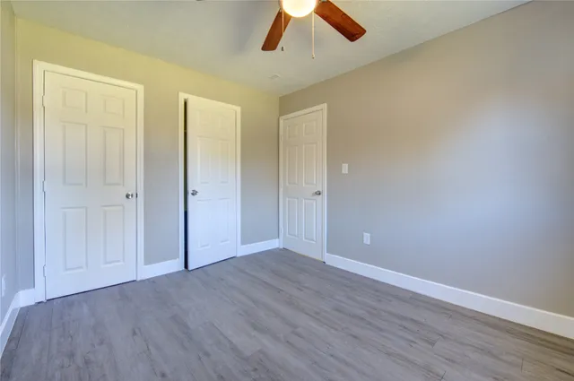 wooden floor in an empty room