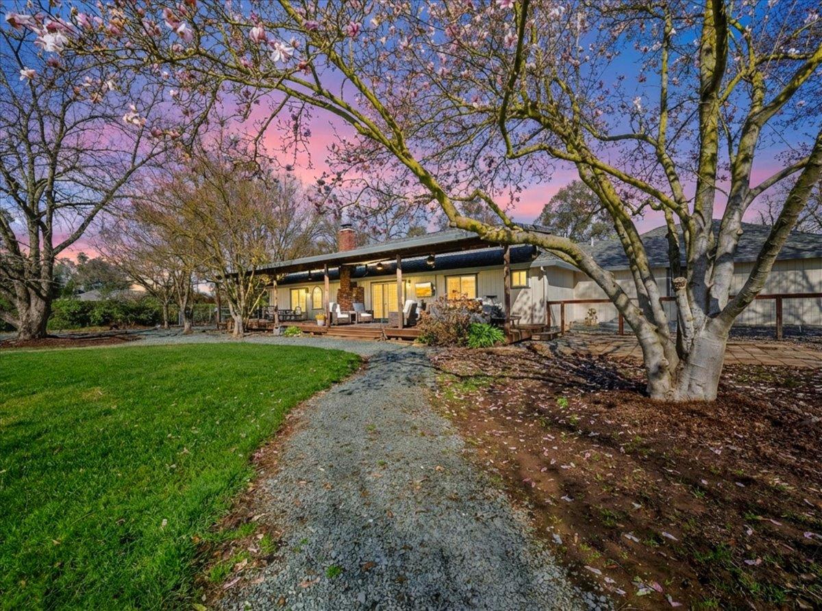 9777 Tavernor Road Wilton, CA 95693 - Photo 36 of 59 a front view of a house with garden