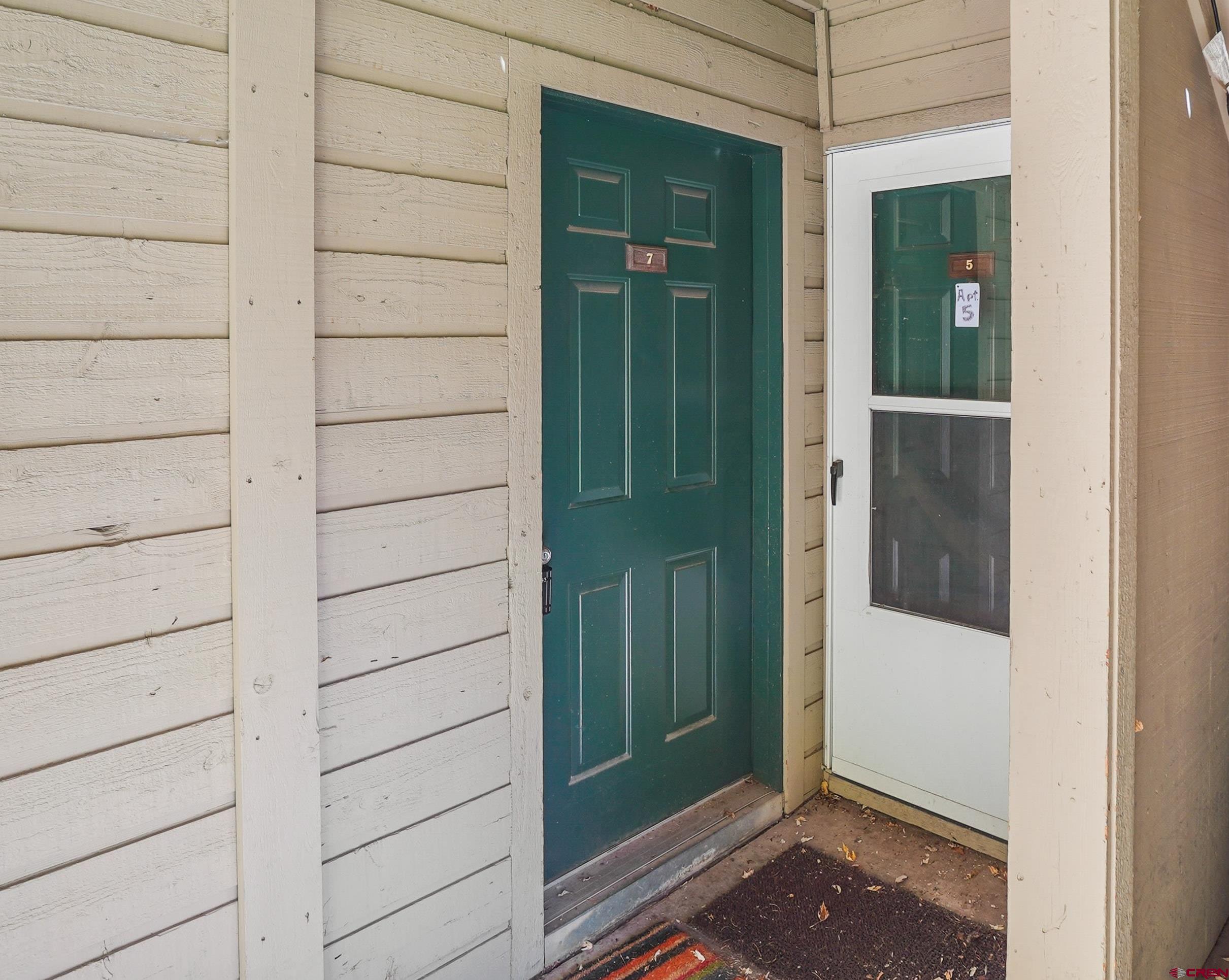 1200 Florida Road, Unit 7 Durango, CO 81301 - Photo 25 of 26 a view of a wooden door