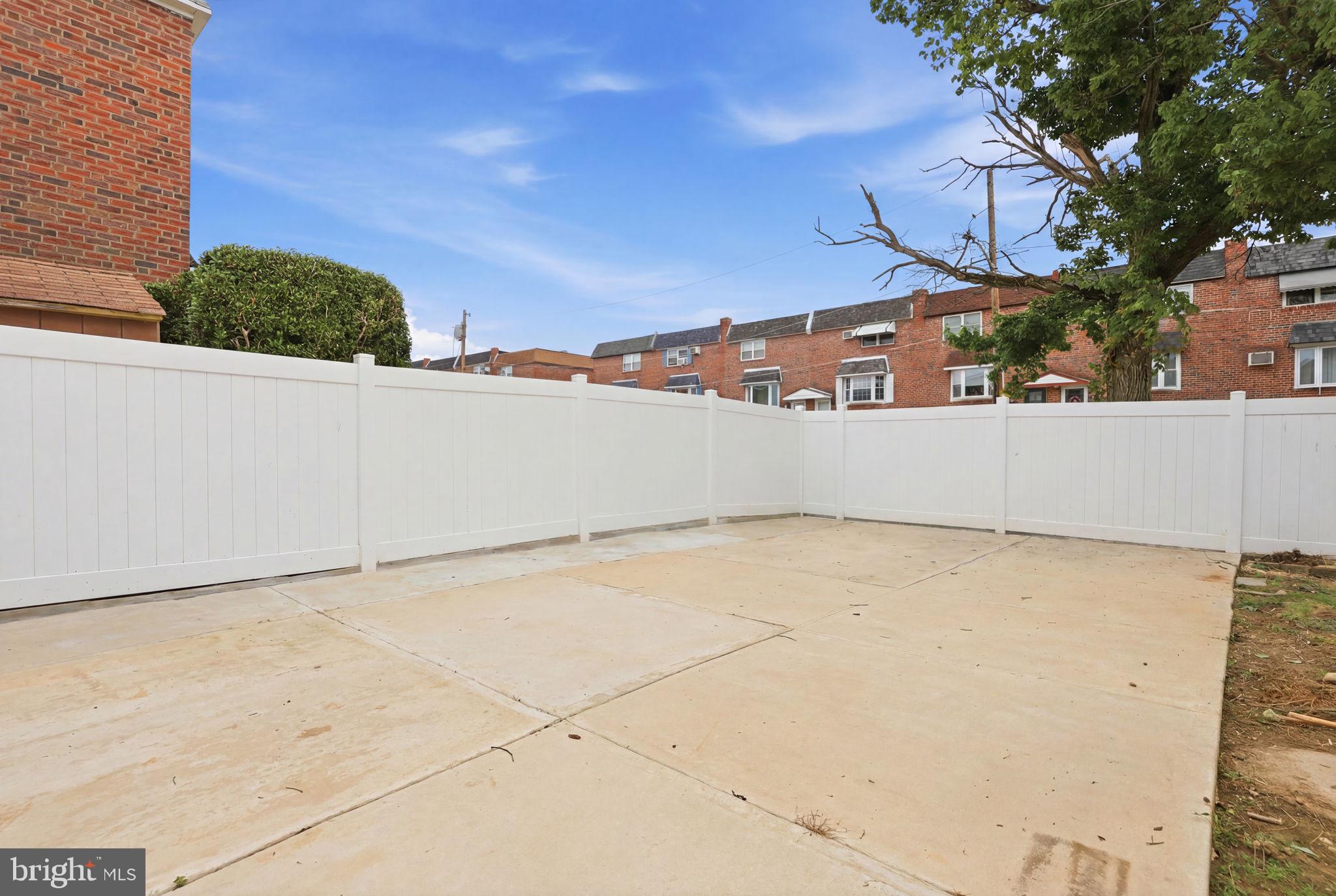 3811 Salina Road Philadelphia, PA 19154 - Photo 37 of 48 Spacious fenced outdoor retreat.