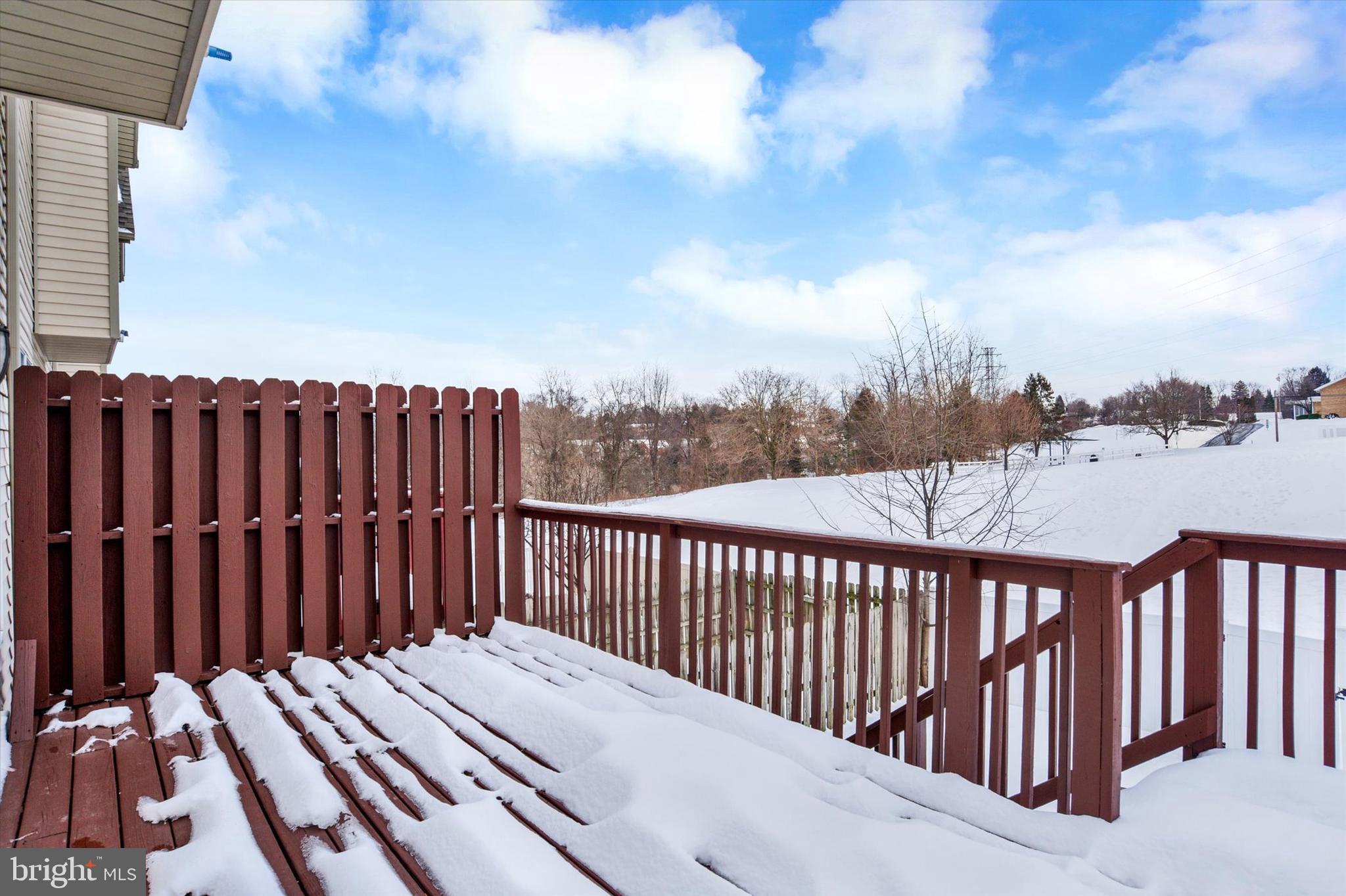 1041 Memory Lane Harrisburg, PA 17111 - Photo 26 of 31 a view of balcony with wooden floor and fence