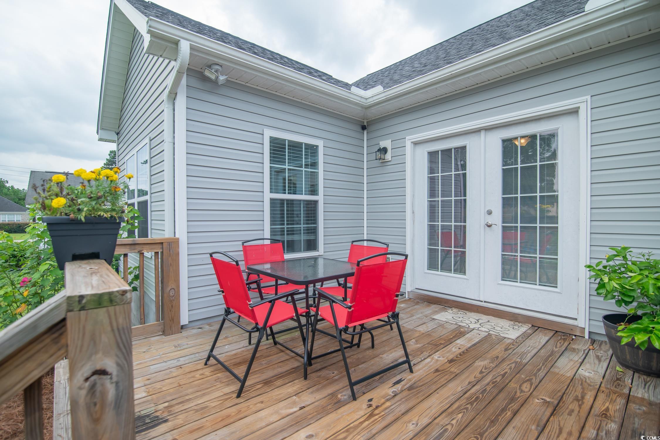 2242 Brier Street Georgetown, SC 29440 - Photo 24 of 29 Deck with french doors