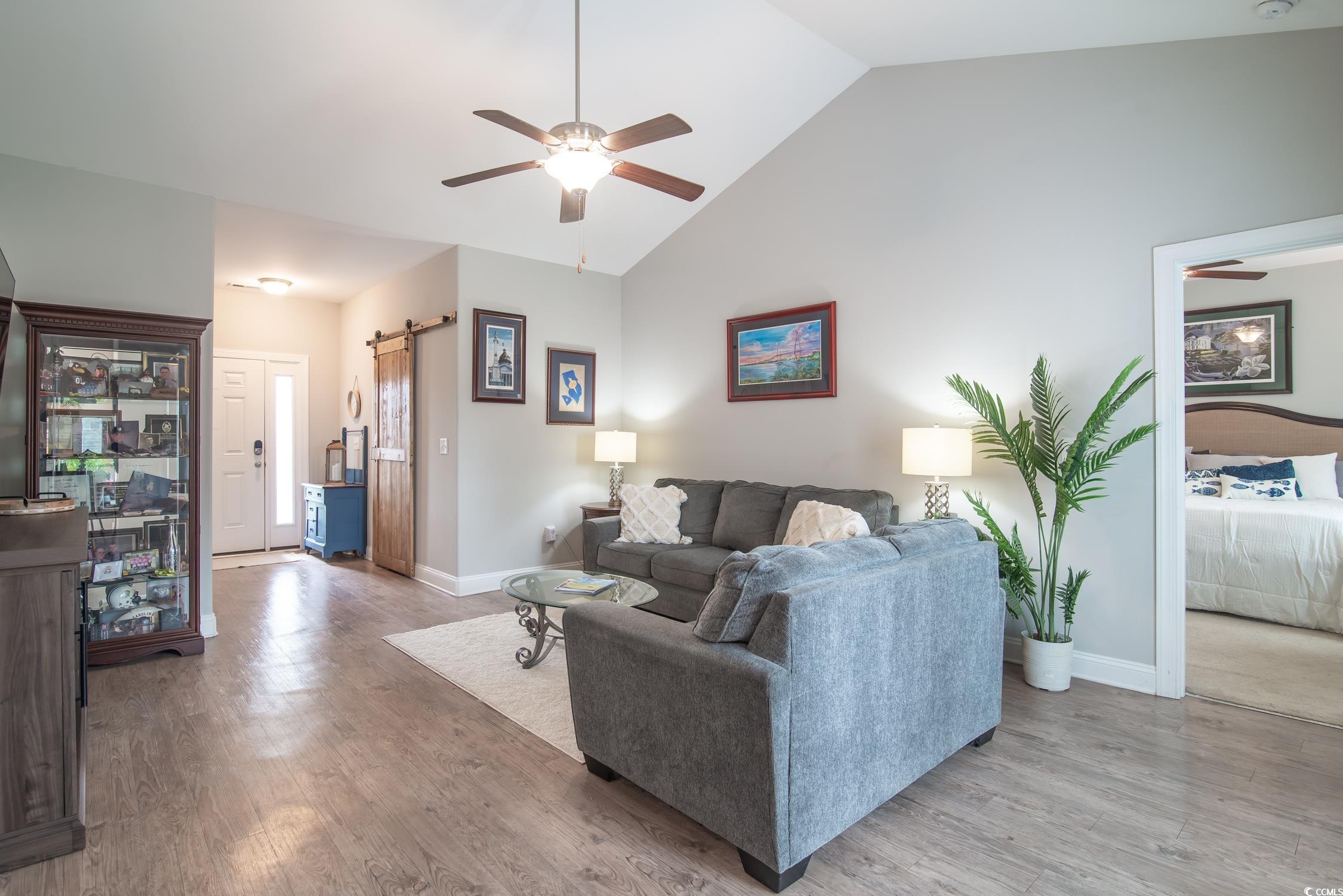 2242 Brier Street Georgetown, SC 29440 - Photo 7 of 29 Living room with light hardwood / wood-style floor