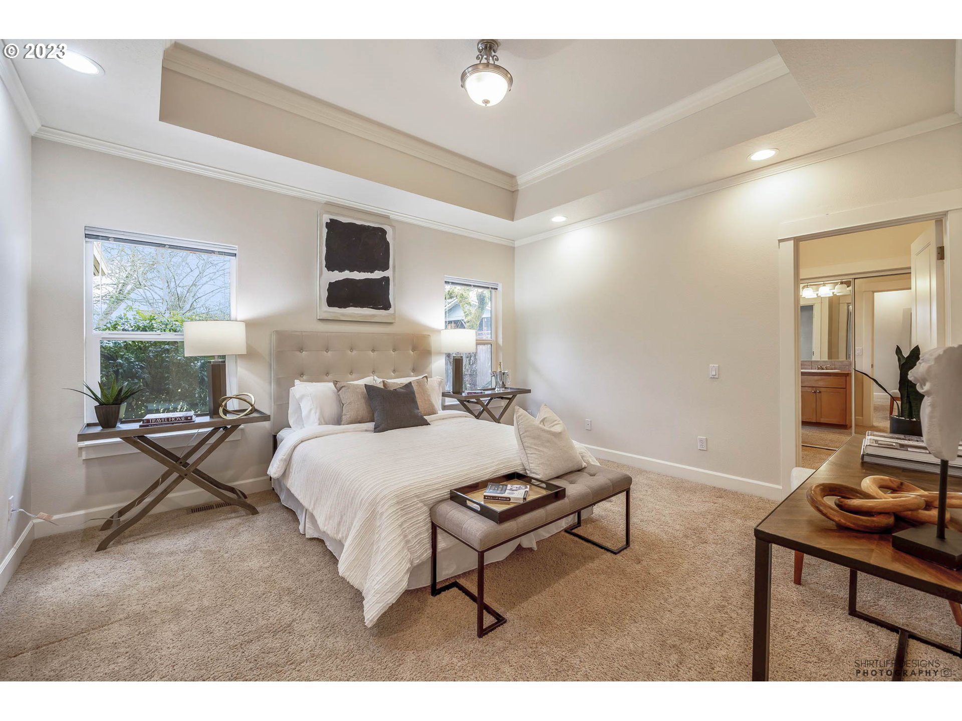 84 Federal Lane Eugene, OR 97404 - Photo 18 of 32 a bedroom with furniture and a window