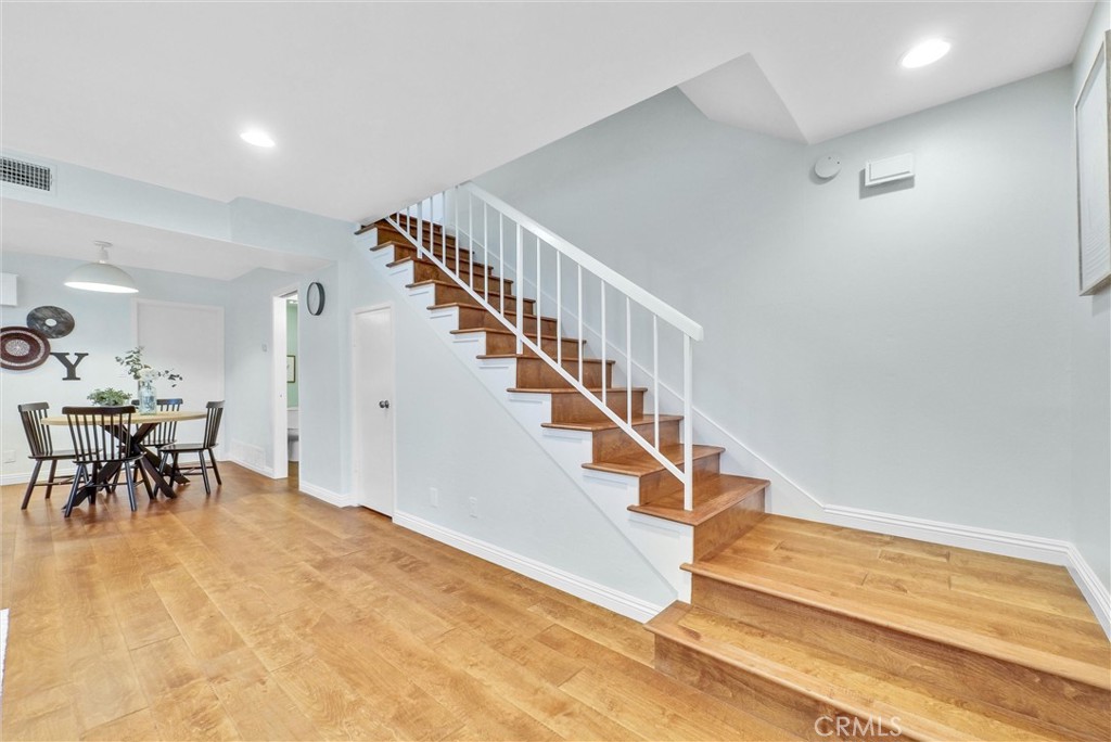 1528 North Gilbert Street Fullerton, CA 92833 - Photo 22 of 40 a view of entryway and hall with wooden floor