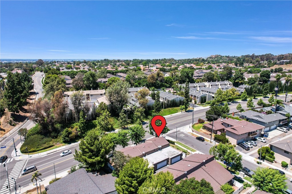 1528 North Gilbert Street Fullerton, CA 92833 - Photo 38 of 40 an aerial view of residential houses with outdoor space and ocean view
