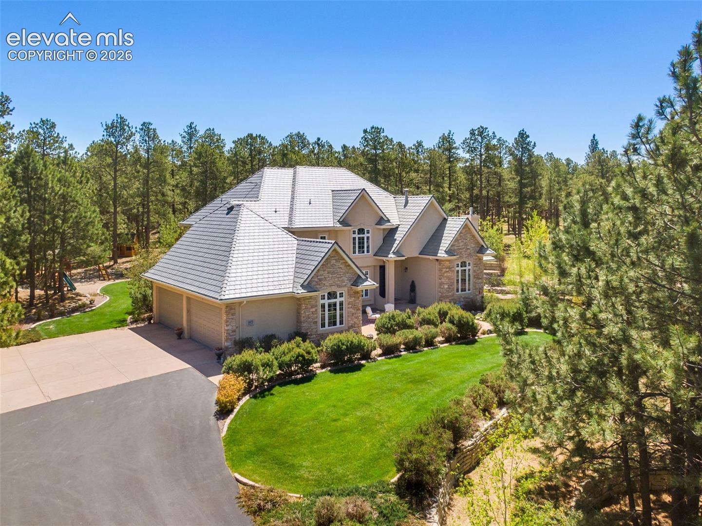 Welcome home!  This beautiful oasis sits on 2.5 treed acres