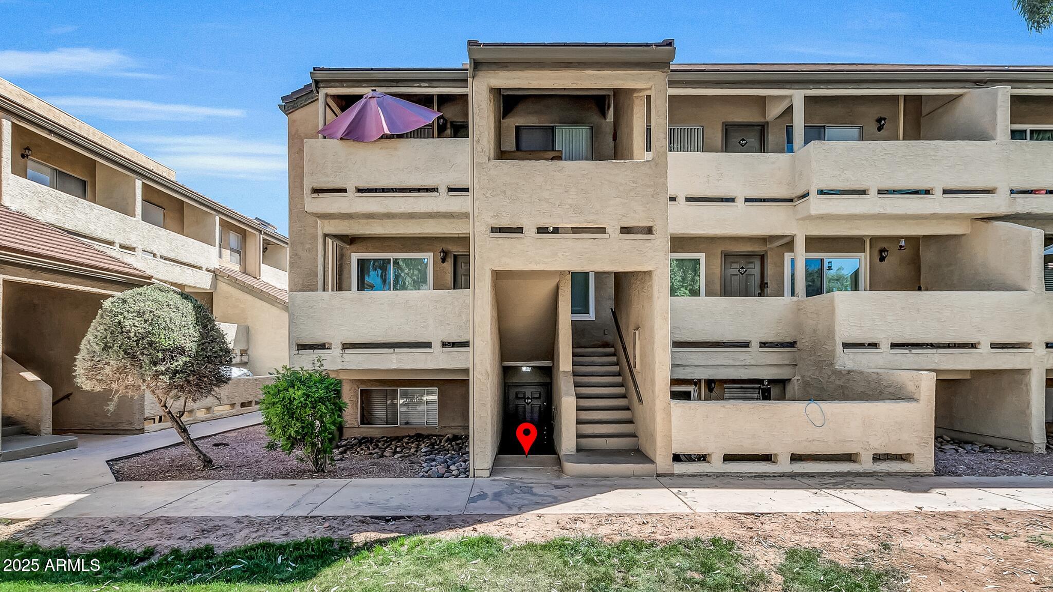 1331 West Baseline Road, Unit 148 Mesa, AZ 85202 - Photo 3 of 33 Front Entry from Courtyard