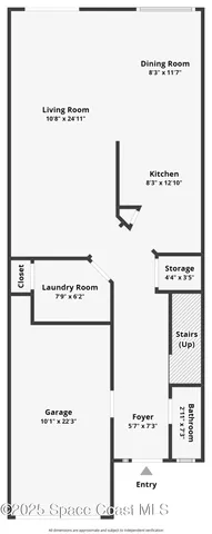 $389,000 | 5201 Ocean Beach Boulevard, Unit 4, Cocoa Beach, FL 32931