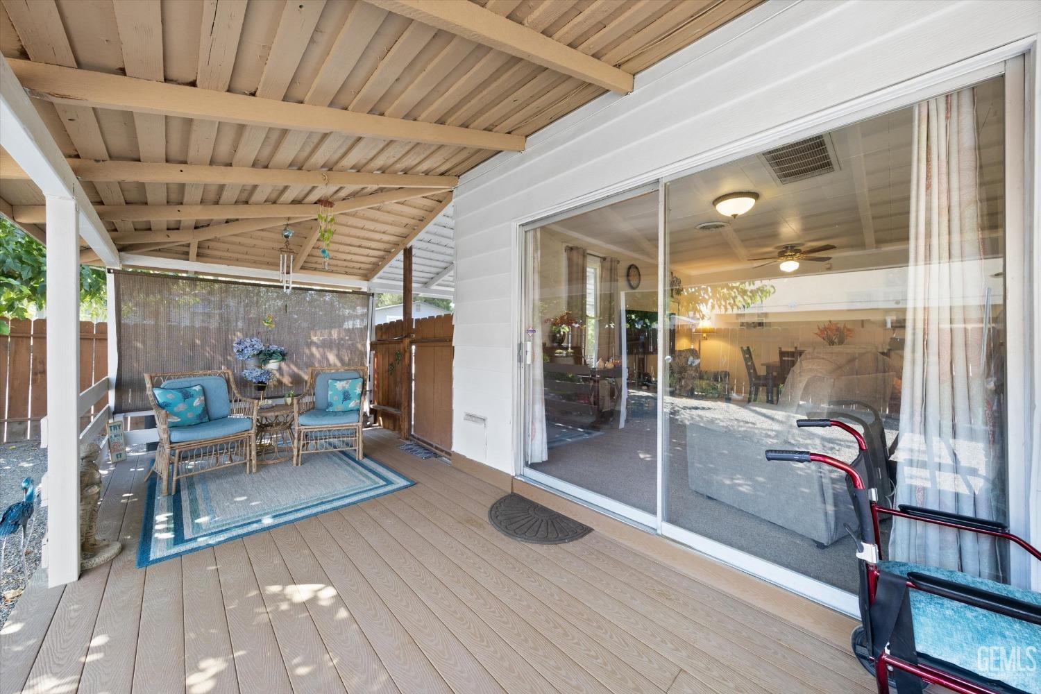 Undisclosed Address Taft, CA 93268 - Photo 39 of 44 a view of a patio with table and chairs