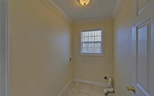 a small space with a window