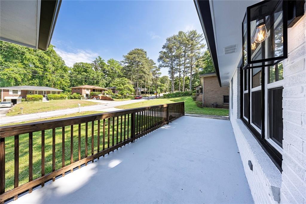 202 Oakcliff Court Northwest Atlanta, GA 30331 - Photo 2 of 27 a view of a porch