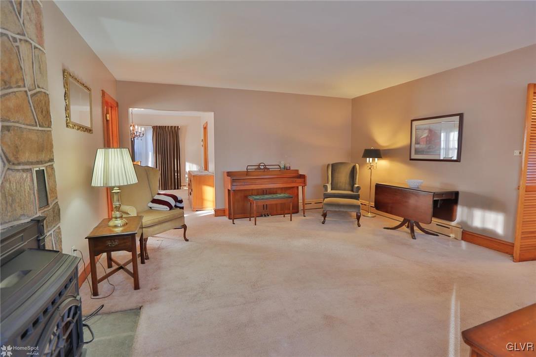 3121 Altonah Road Bethlehem, PA 18017 - Photo 3 of 17 Living room leading into the formal dining room.